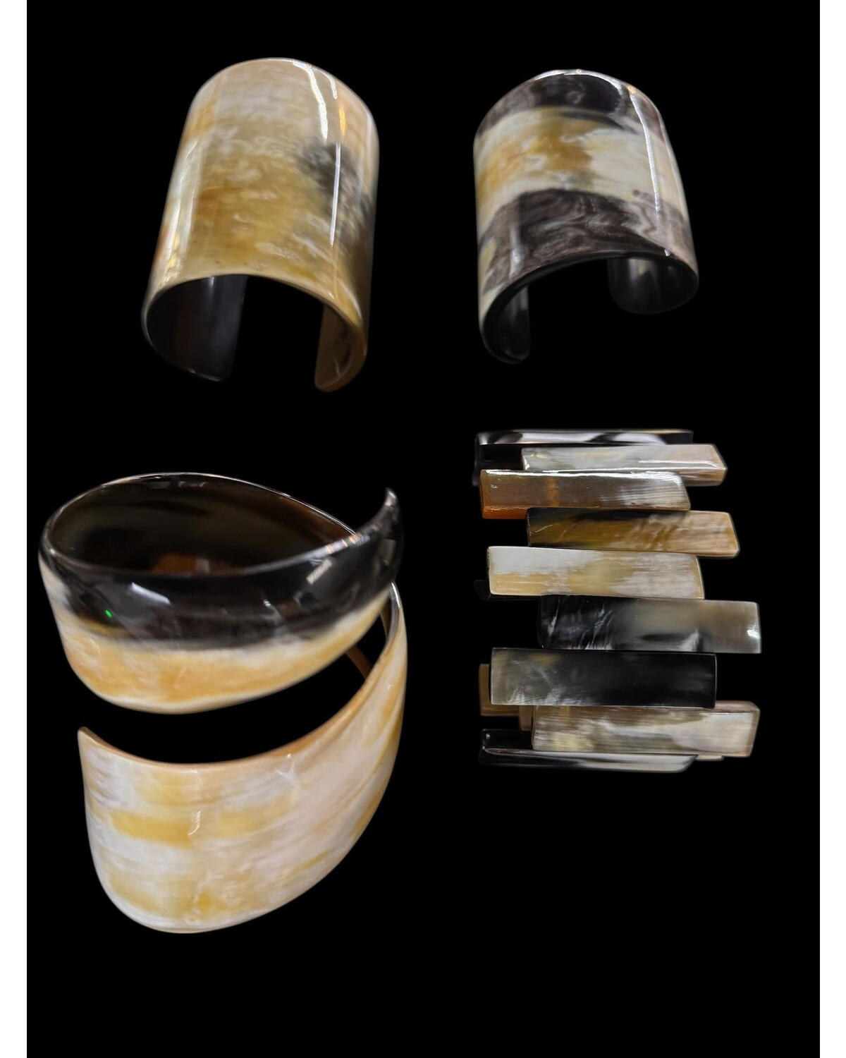 Elastic natural Buffalo horn
