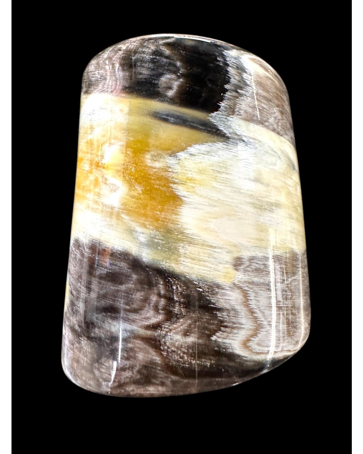 Elastic natural Buffalo horn