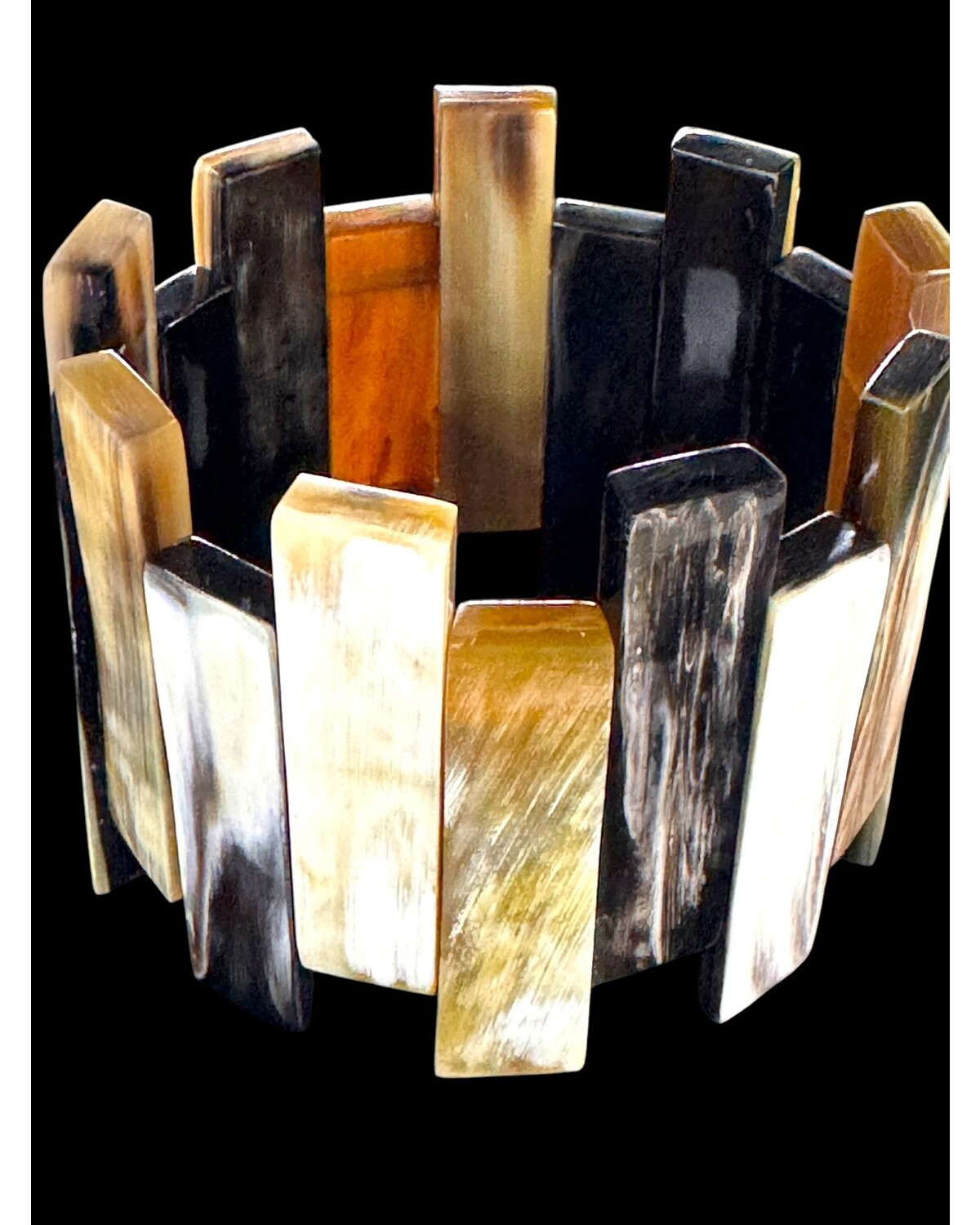 Elastic natural Buffalo horn