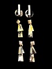 Natural Horn earrings