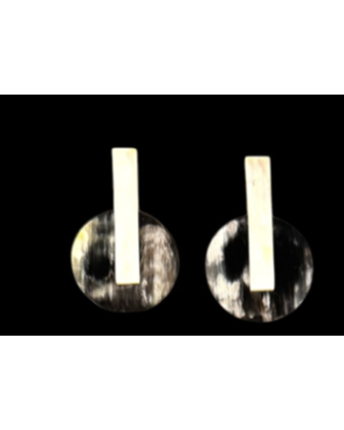 Natural Horn earrings