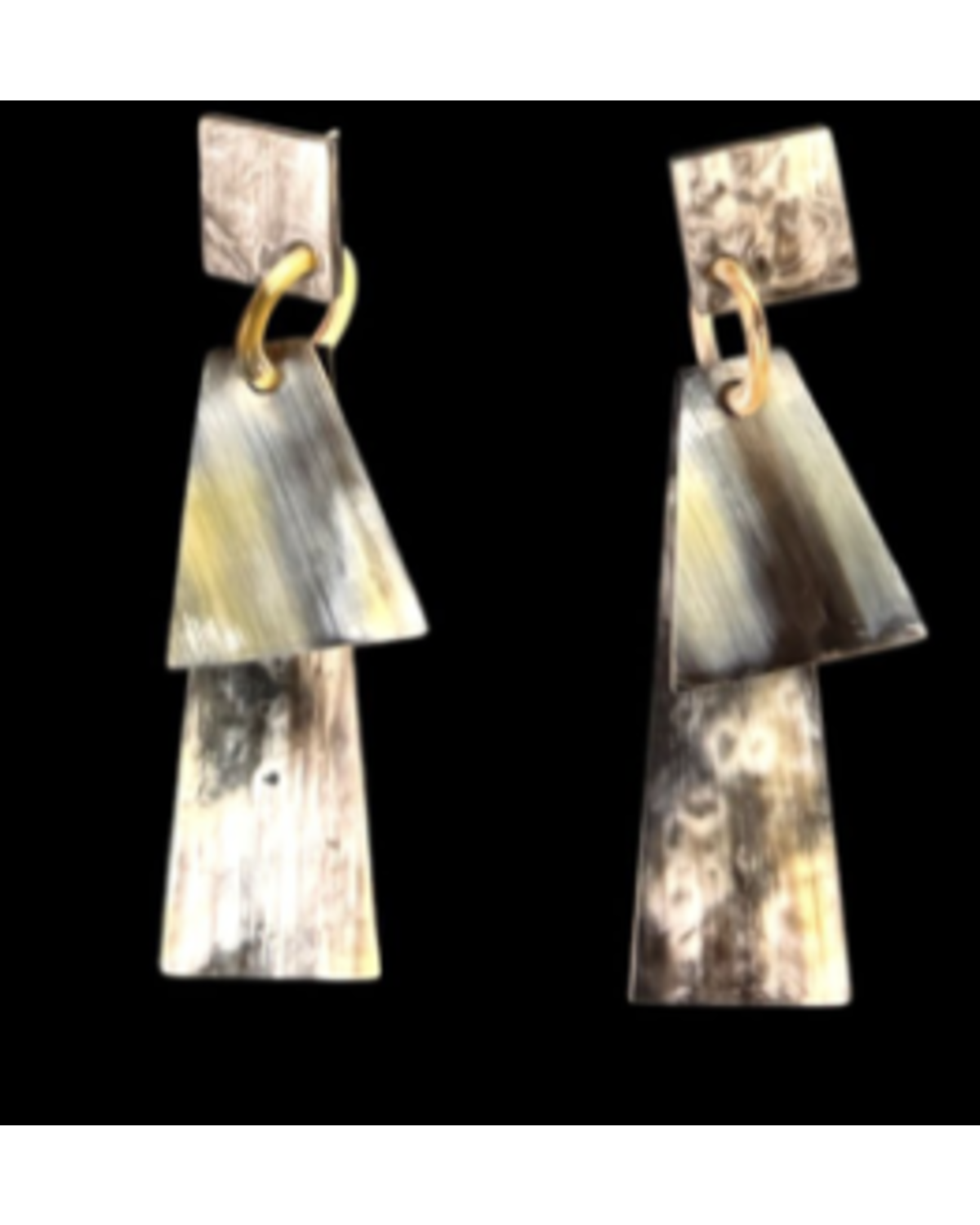 Natural Horn earrings