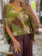Caftan Top with Back Band