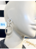 Silver Circle earrings