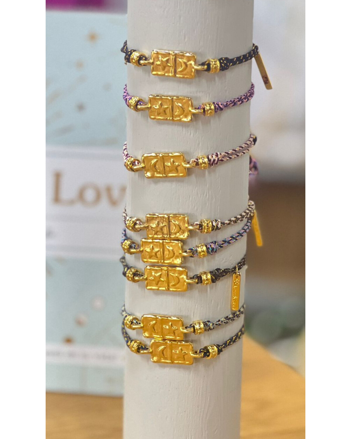 Moon & star Btacelets