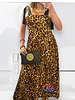 Animal  Print Maxi Dress by Claudia Orozco