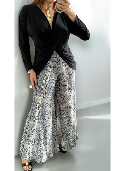 Lola snake pant  by designer