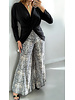 Lola snake pant  by designer