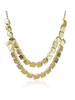 3D textured squares Necklace