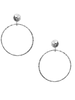 LARGE HOOP DROP EARRING