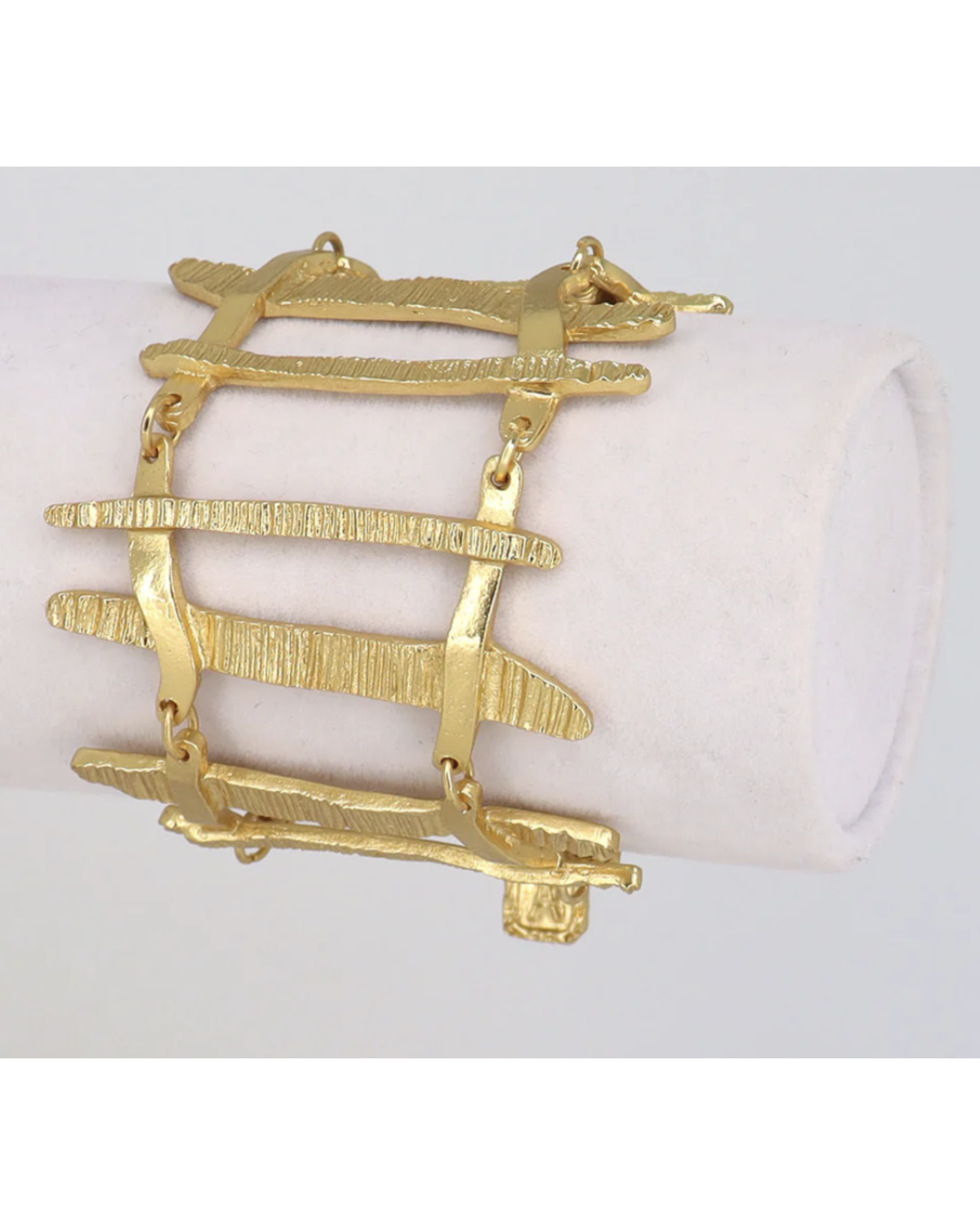 Polished irregular spikes Bracelet