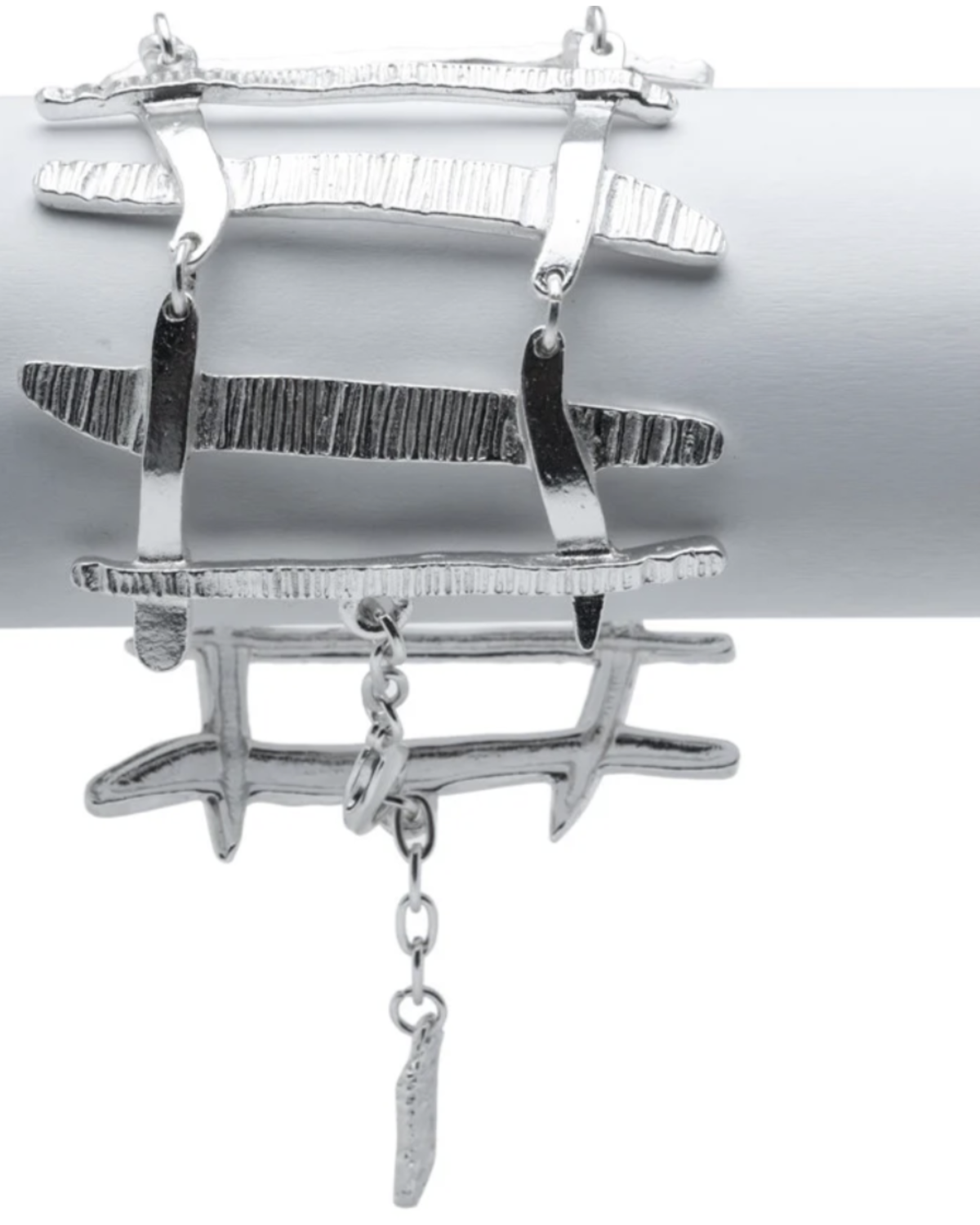 Polished irregular spikes Bracelet