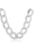 DOUBLE LINK STATEMENT NECKLACE IN GOLD