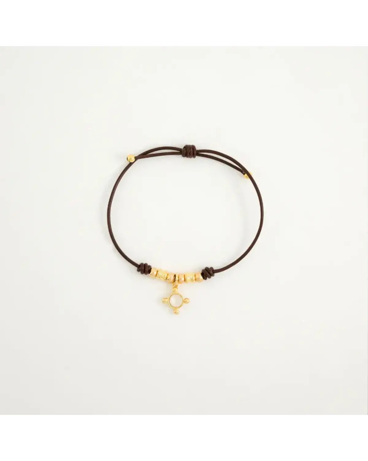 Pulsera con Colgante de Cruz
