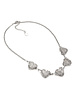 mi1121 COLLANA 5 CUORI MICRO FILO