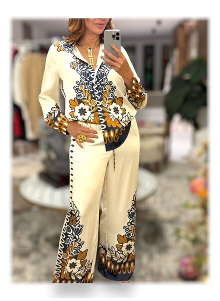 Long Sleeves Printed Set