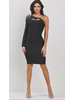 BANDAGE MIDI DRESS