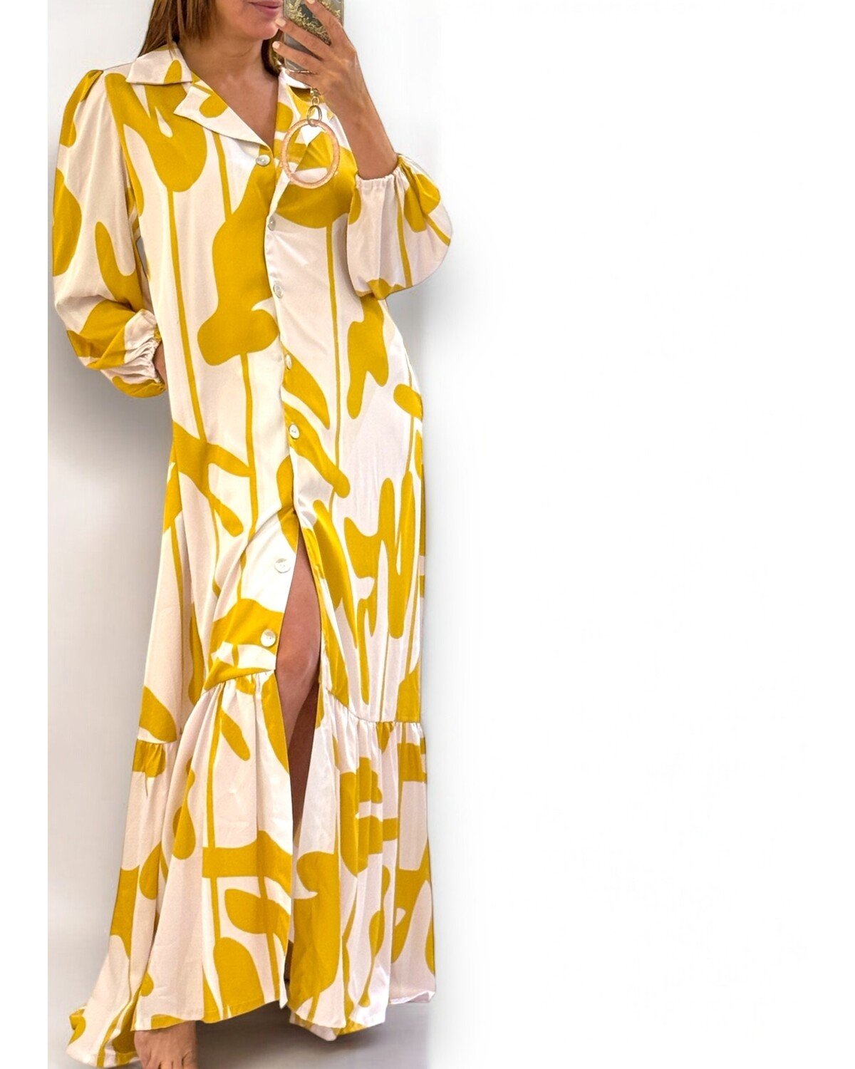 Luxury silky dress