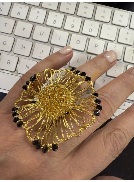 Mesh Ring. Black