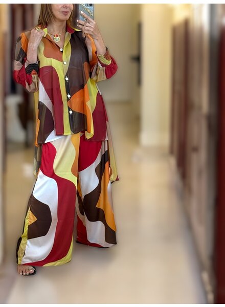 Vibrant Ocre set by designer