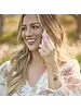 Big O® Phone Bracelet - Gold & Pearl Phone Wristlet