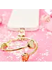 Big O® Phone Bracelet - Silver Heart Phone Wristlet