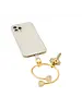 Big O® Phone Bracelet - Silver Heart Phone Wristlet