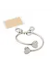 Big O® Phone Bracelet - Silver Heart Phone Wristlet