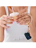 Silicone Big O® Key Ring - Gold Rush Confetti WS