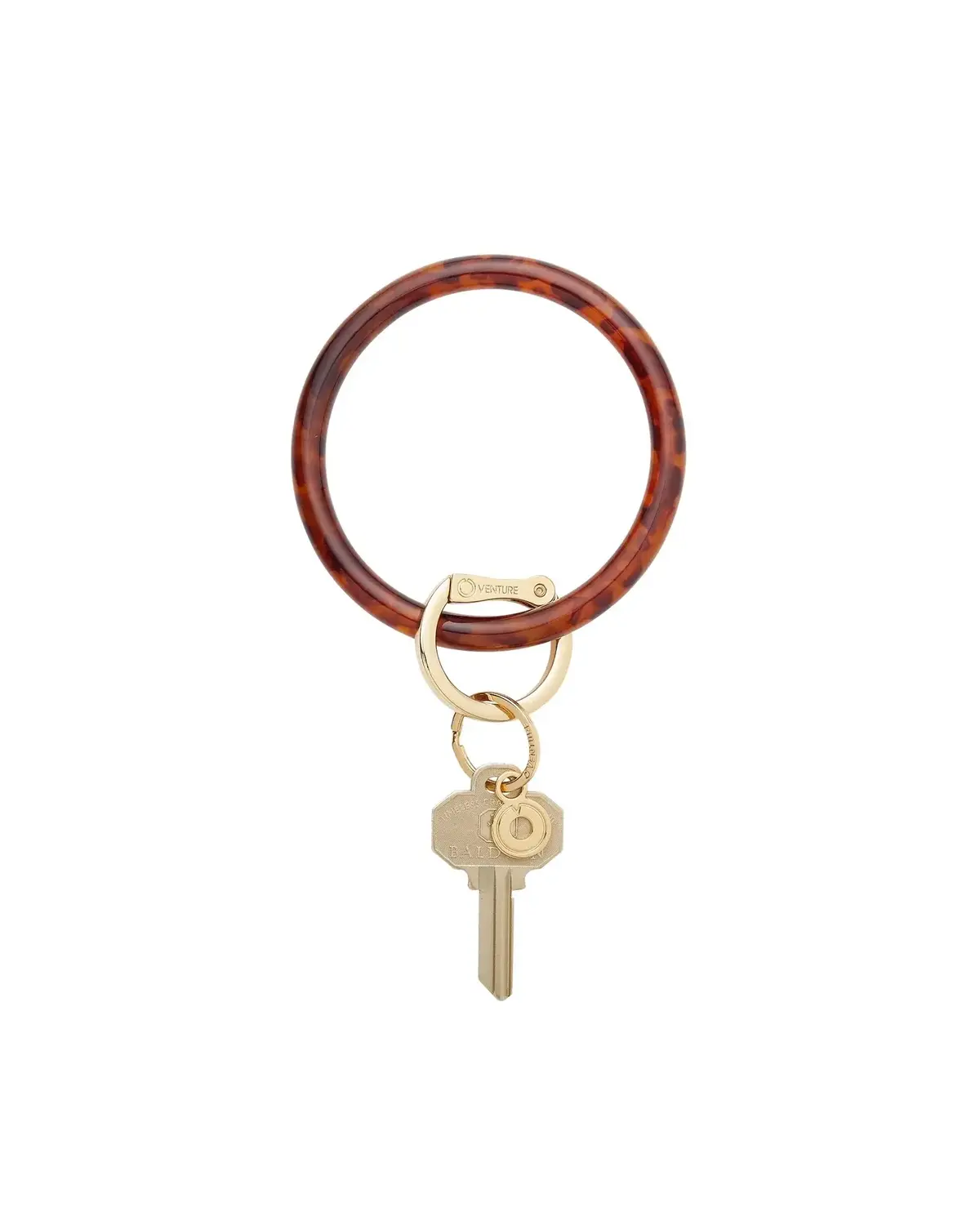 Resin Big O® Key Ring - Tortoise