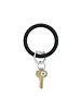 Silicone Big O® Key Ring - Back in Black