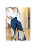 Hand painted palazzo pant by designer