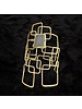 Geometric Gold Cuff Bracelet