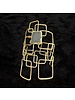 Geometric Gold Cuff Bracelet