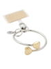 Big O® Phone Bracelet - Silver Heart Phone Wristlet