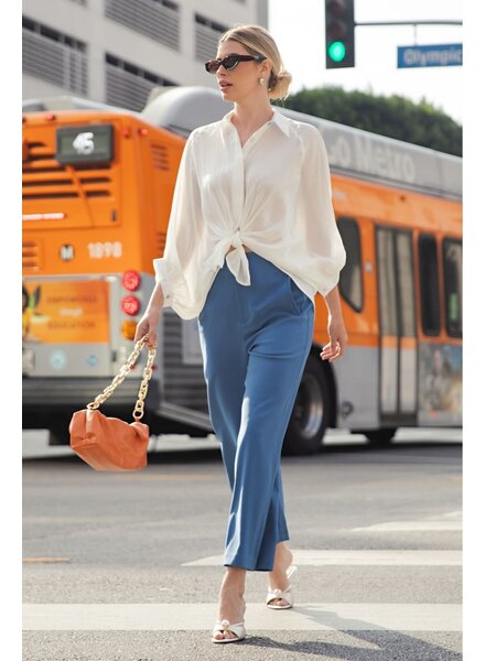 High Waist Wide Pants