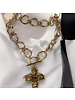 Crystal cross necklace