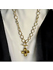 Crystal cross necklace
