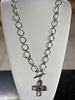Crystal cross necklace