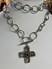 Crystal cross necklace