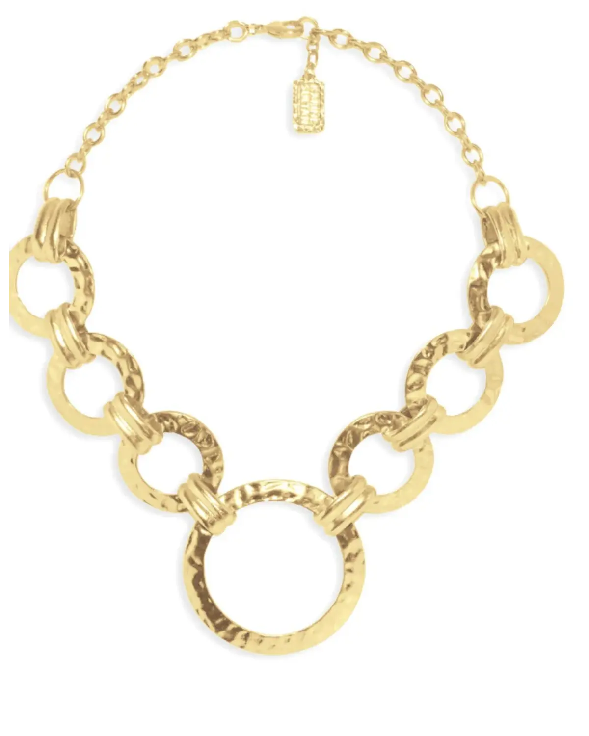 Large link necklace