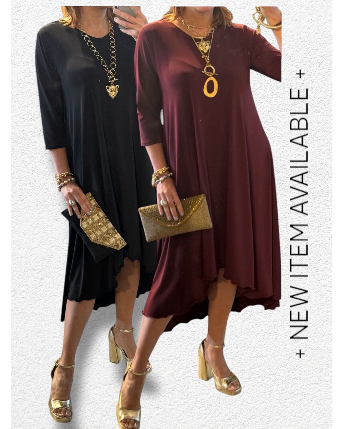 Hi Low Dress by Claudia Orozco