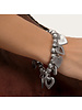 al01144BRACELET ELASTIQUE BOULES MULTICOEURS