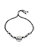 al02207 COLLIER COURT BOULES ET RONDE PLAT