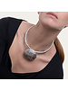 AL02226COLLIER RIGIDE PETIT RONDE BRUT