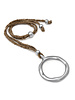 al04908PENDENTIF SOIE GRAND CIERCLE A TROU
