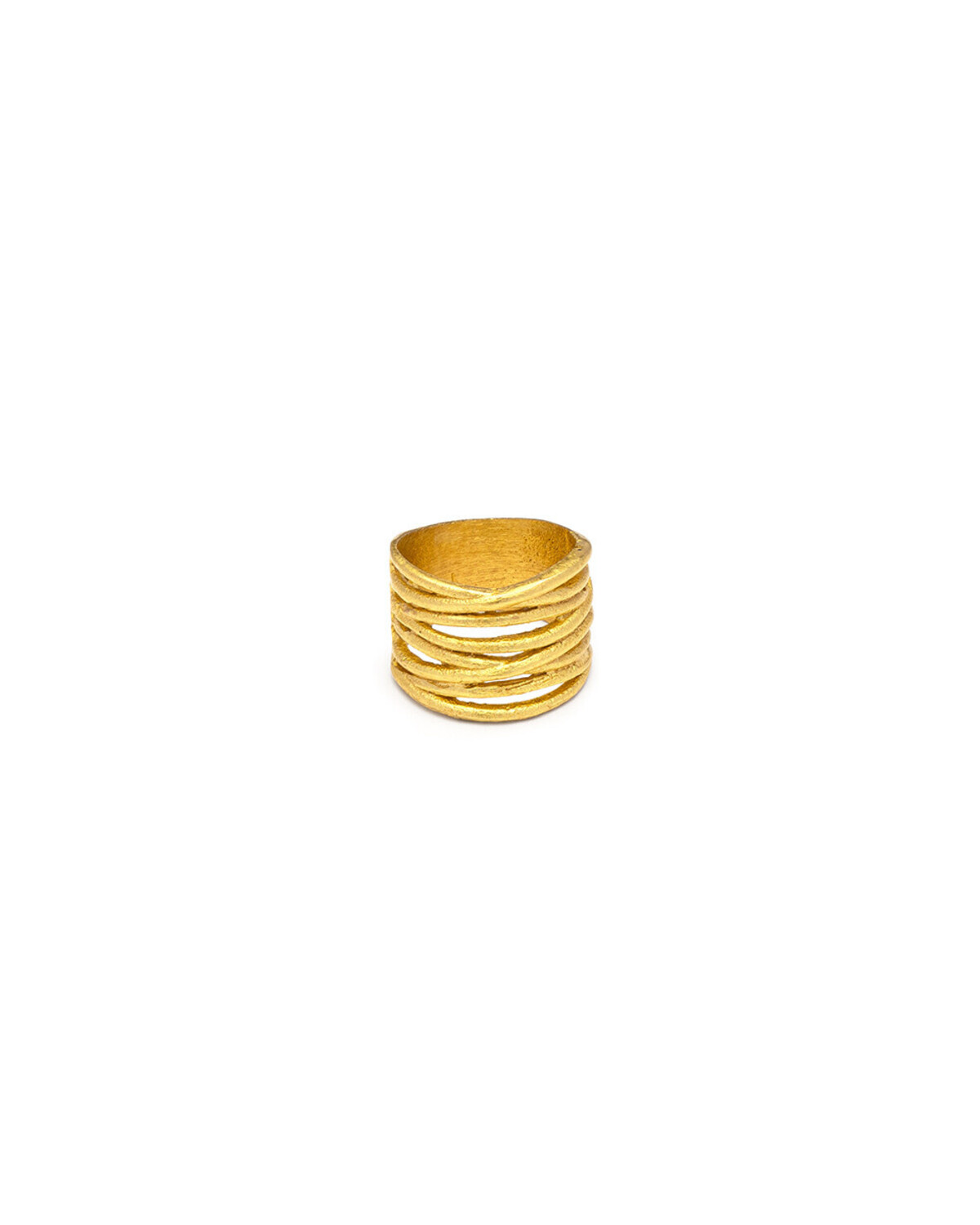 DD15087ANELLO FASCIA INTRECCIO FILI
