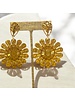 Sunflower earrings