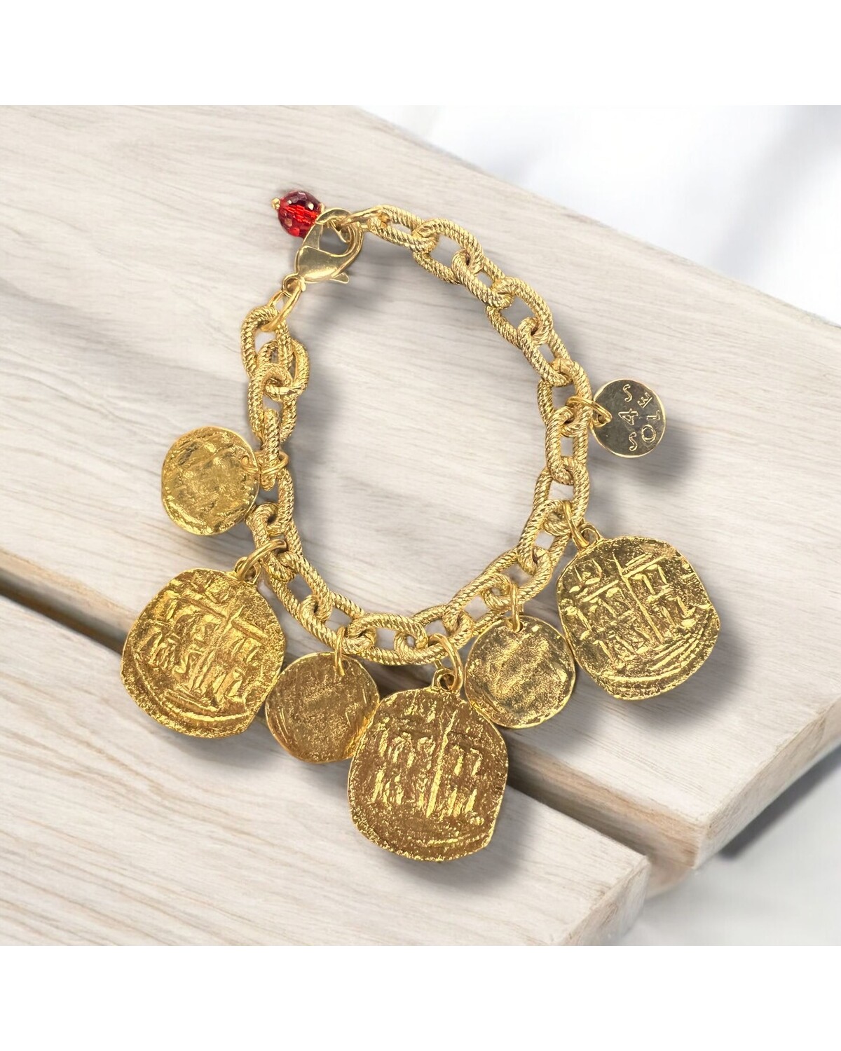 Antique jingle sounds bracelet