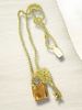 Love key long necklace